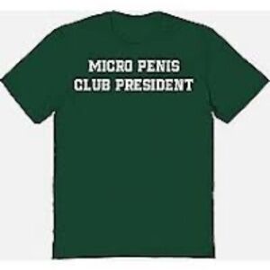 Danny Duncan Mirco Penis Club President Shirt size small